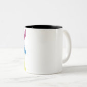 Tasse 2 Couleurs TravailÉquipe (Devant droit)