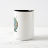 Tasse 2 Couleurs Travball for fan (Centre)