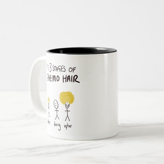 Tasse 2 Couleurs Traverser Chemo (Devant gauche)