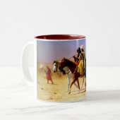 Tasse 2 Couleurs Traverser le désert (Devant gauche)