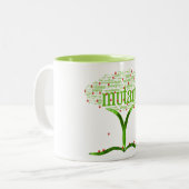 Tasse 2 Couleurs tree2b (Devant gauche)