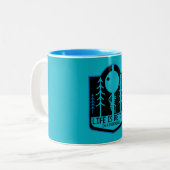 Tasse 2 Couleurs Treehouse Homes (Devant gauche)