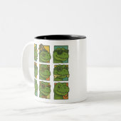 Tasse 2 Couleurs Trendosaurus Rex (Devant gauche)