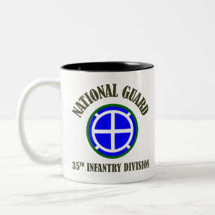 Tasse 2 Couleurs trente-cinquième Garde nationale de la division