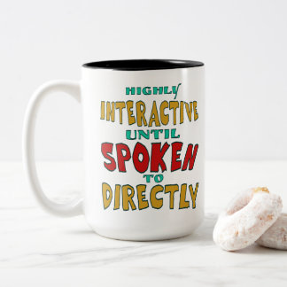 Tasse 2 Couleurs Très interactif jusqu'à ce qu'on lui parle directe