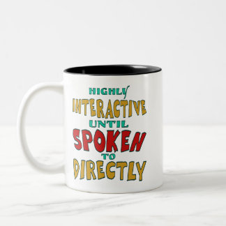 Tasse 2 Couleurs Très interactif jusqu'à ce qu'on lui parle directe