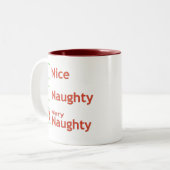 Tasse 2 Couleurs Très vilain (Devant gauche)