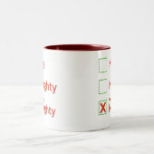 Tasse 2 Couleurs Très vilain (Centre)