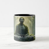 Tasse 2 Couleurs Trésors du Tao Te Ching 018 (Centre)