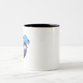 Tasse 2 Couleurs Trex équitation Unicorn (Centre)
