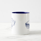 Tasse 2 Couleurs Tri TR6 (Centre)