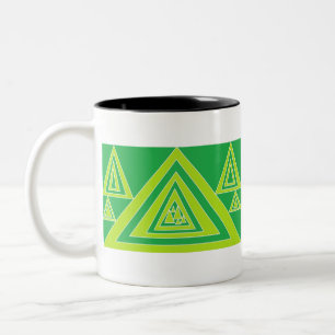 Tasse 2 Couleurs Triangles