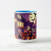 Tasse 2 Couleurs Trick-or-Traiteurs (Centre)