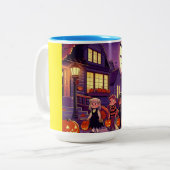 Tasse 2 Couleurs Trick-or-Traiteurs (Devant gauche)
