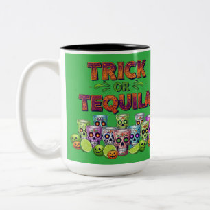 Tasse 2 Couleurs Trick ou Tequila Tee