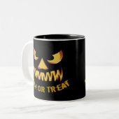 Tasse 2 Couleurs Trick ou Treat (Devant gauche)