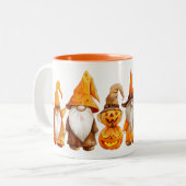 Tasse 2 Couleurs Trick ou Treat Gnomes (Devant gauche)
