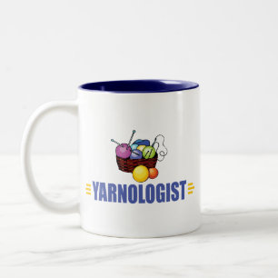 Tasse 2 Couleurs Tricot drôle