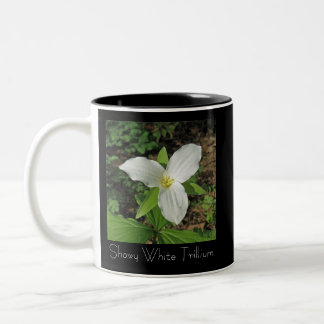 Tasse 2 Couleurs Trillium blanc voyant