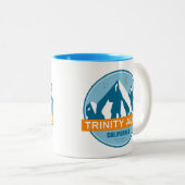Tasse 2 Couleurs Trinity Alps Californie (Devant droit)