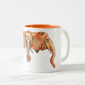 Tasse 2 Couleurs Triplephant (Devant droit)