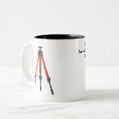 Tasse 2 Couleurs Tripod Et Citation (Devant gauche)