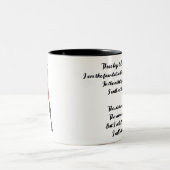 Tasse 2 Couleurs Tripod Et Citation (Centre)