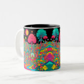 Tasse 2 Couleurs Trippy (Devant gauche)