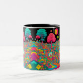 Tasse 2 Couleurs Trippy (Centre)