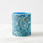 Tasse 2 Couleurs Trippy Hippy Retro Paisley (Centre)