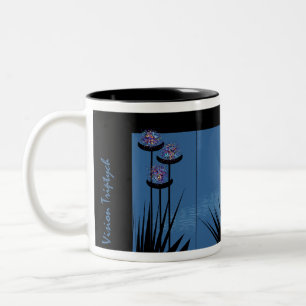 Tasse 2 Couleurs Triptyque de vision