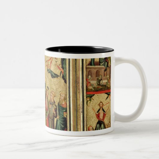 Tasse 2 Couleurs Triptyque dépeignant la crucifixion du Christ (Droit)