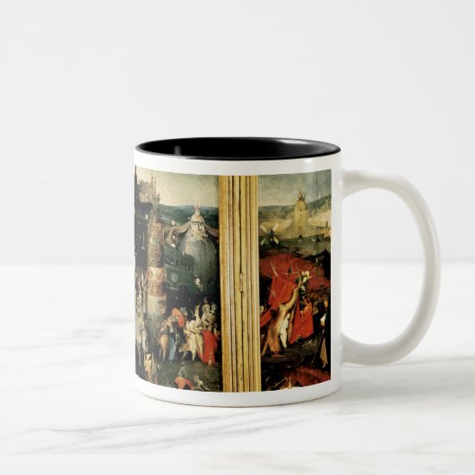 Tasse 2 Couleurs Triptyque : La tentation de St Anthony (Droit)