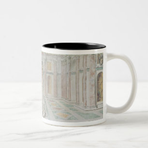 Tasse 2 Couleurs Triumph du christianisme, des salles de Raphael