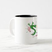 Tasse 2 Couleurs Trogdor le Brûleur (Devant gauche)