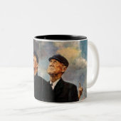 Tasse 2 Couleurs Trois arbitres (Devant droit)