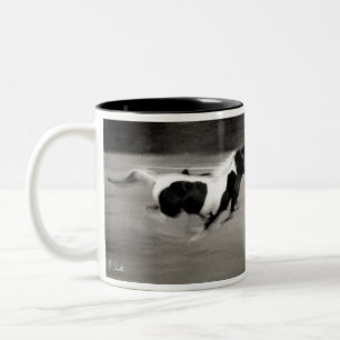 Tasse 2 Couleurs Trois Chevaux de Galop
