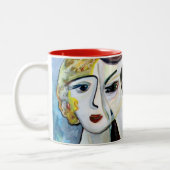 Tasse 2 Couleurs trois femmes (Gauche)
