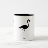 Tasse 2 Couleurs Trois Flamants roses (Centre)