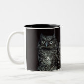 Tasse 2 Couleurs trois hiboux (Gauche)