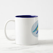 Tasse 2 Couleurs Trois oiseaux (Gauche)