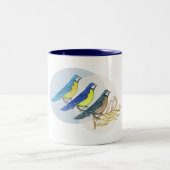 Tasse 2 Couleurs Trois oiseaux (Centre)