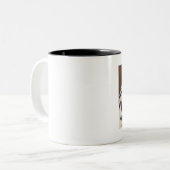 Tasse 2 Couleurs Trois zèbres (Devant gauche)