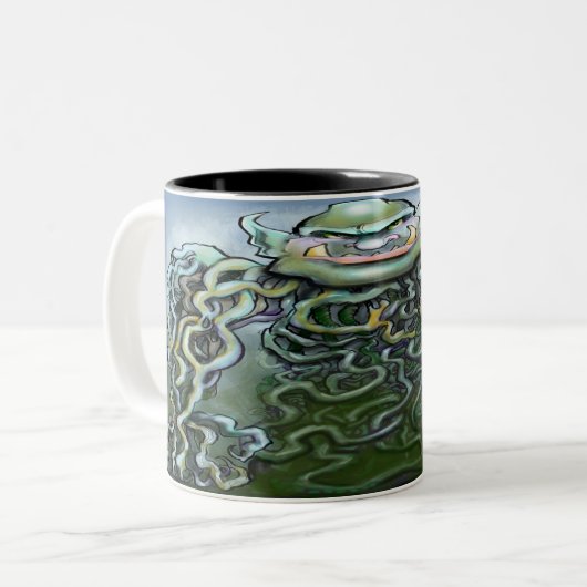 Tasse 2 Couleurs Troll (Devant gauche)