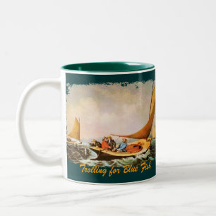 Tasse 2 Couleurs Trolling pour le poisson bleu
