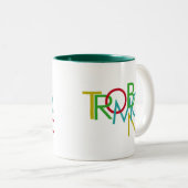 Tasse 2 Couleurs Trombone (Devant droit)