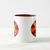 Tasse 2 Couleurs Trombone faisant rage (Centre)