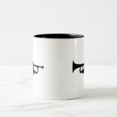 Tasse 2 Couleurs trompette (Centre)