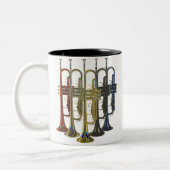 Tasse 2 Couleurs Trompette (Gauche)