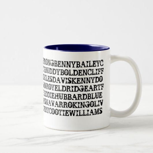 Tasse 2 Couleurs Trompettistes 1 de jazz (Droit)